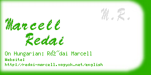 marcell redai business card
